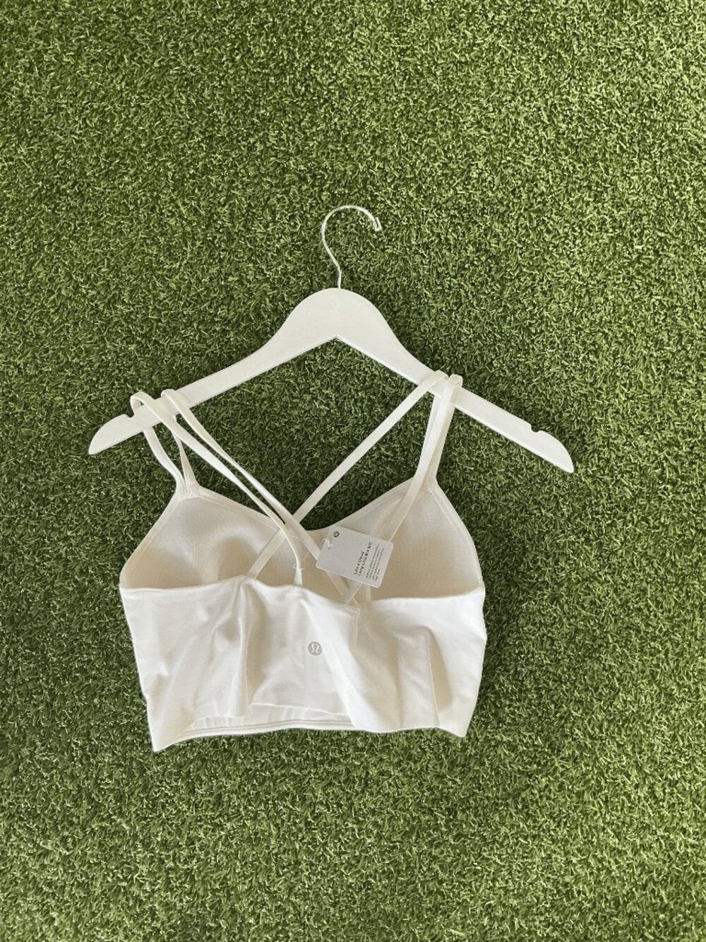 Like a Cloud Longline Bra Light Support, B/C Cup - White - Picture 3 of 4